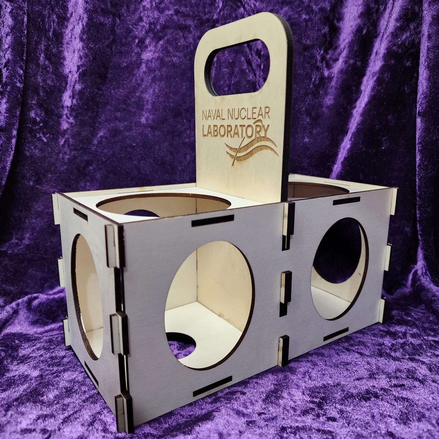 Untersetzer-Caddy aus Holz