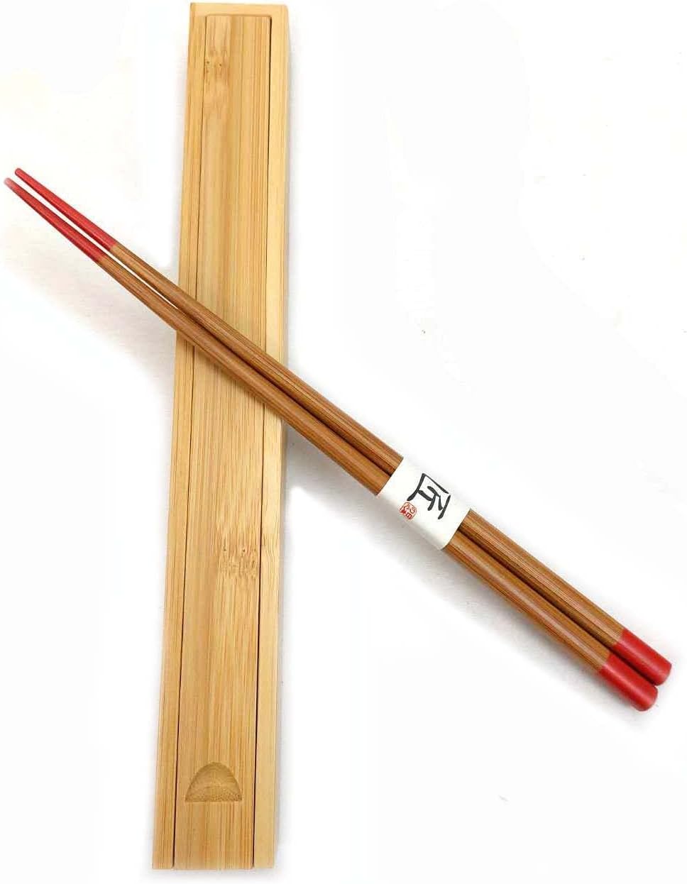 Custom Laser Engraved Bamboo Chopsticks with Case