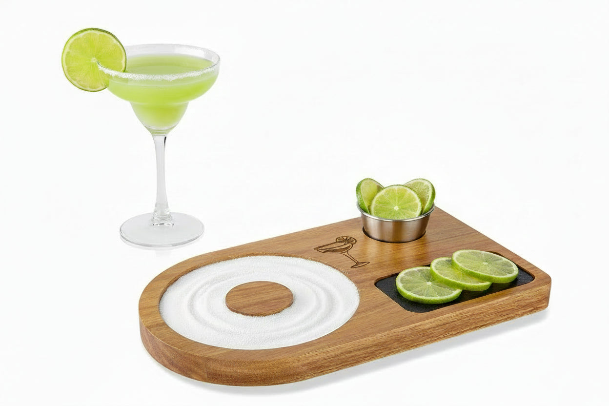 Tarro de vidrio con tapa de bambú