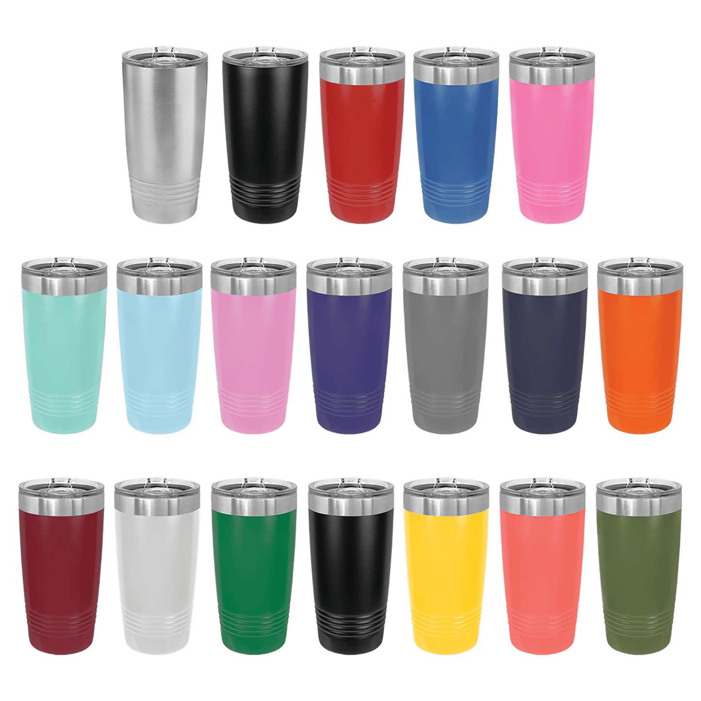 Isolierter Polar Camel-Becher mit individueller Gravur, 20 Unzen