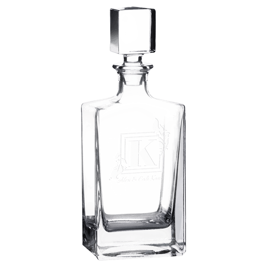 Glasgefäß mit Bambusdeckel