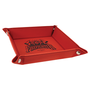 Personalisiertes Kunstleder-Flachmann-Geschenkset