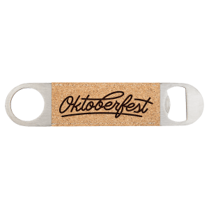 Leatherette and Stainless Steel Bottle Opener