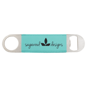 Leatherette and Stainless Steel Bottle Opener