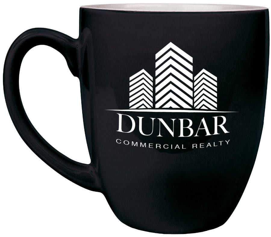 16 oz. Customizable Ceramic Bistro LazerMug
