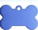 Personalisiertes Aluminium-ID-Tag, Knochenform