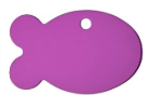 Personalisiertes Aluminium-ID-Tag, Fischform