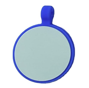 Graviertes Silikon-ID-Tag in Knochenform