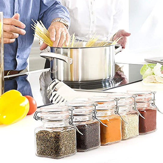 Tarro de especias con tapa con cierre