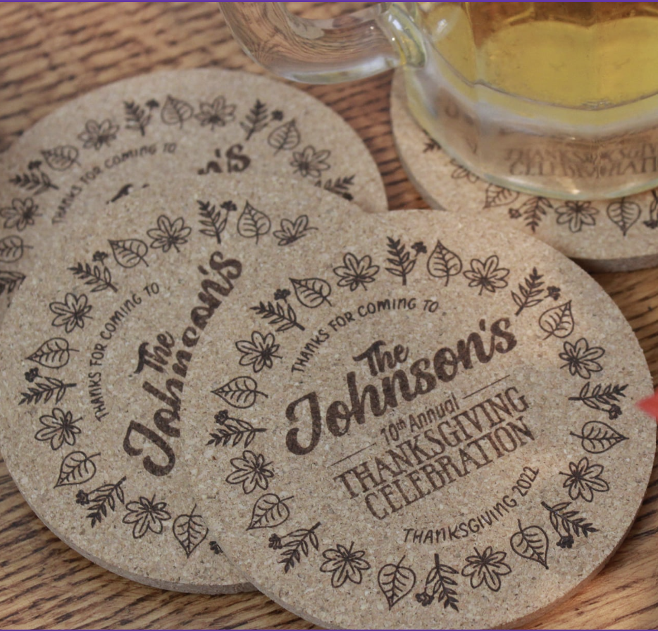 Celebrate Thanksgiving with Personalized Laser Engraving: Unique Gifts and Décor Ideas