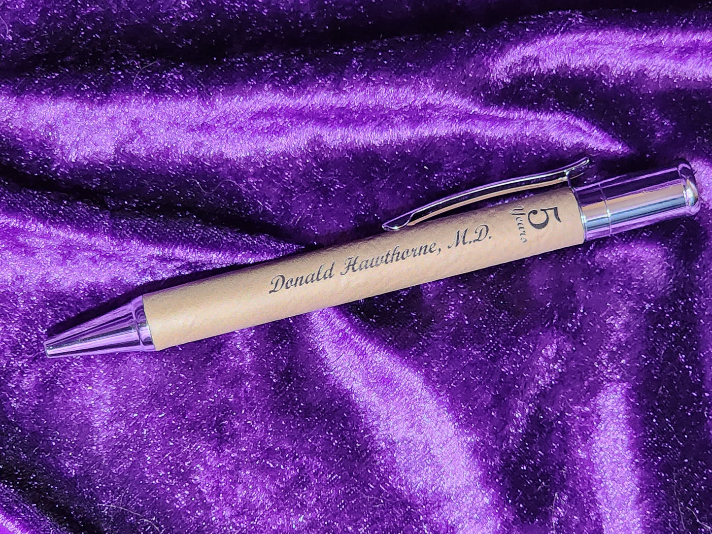 Personalized Leatherette Pen