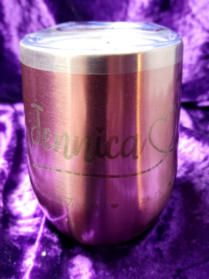 Engraved Insulated Stainless Steel Tumbler