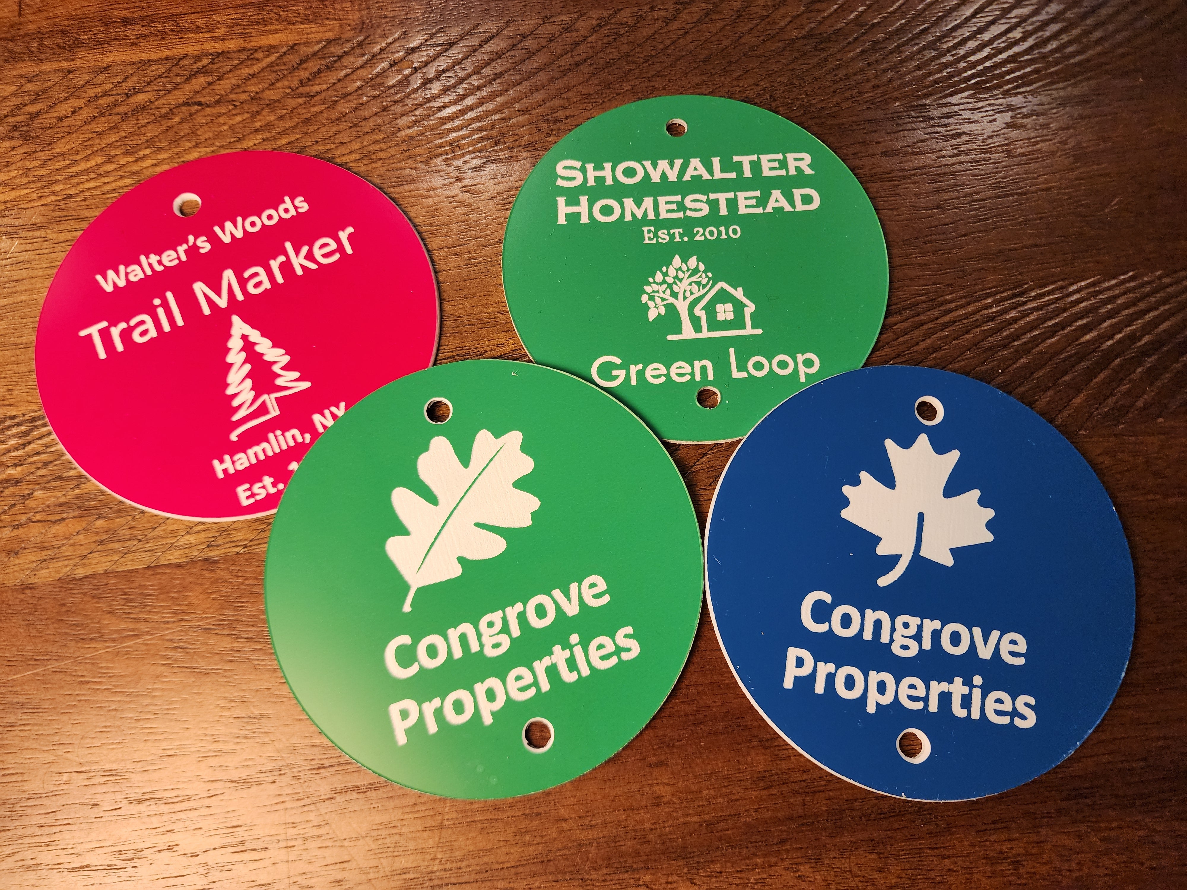Custom Trail Markers (order minimum of 3) – Laser Focus Custom ...
