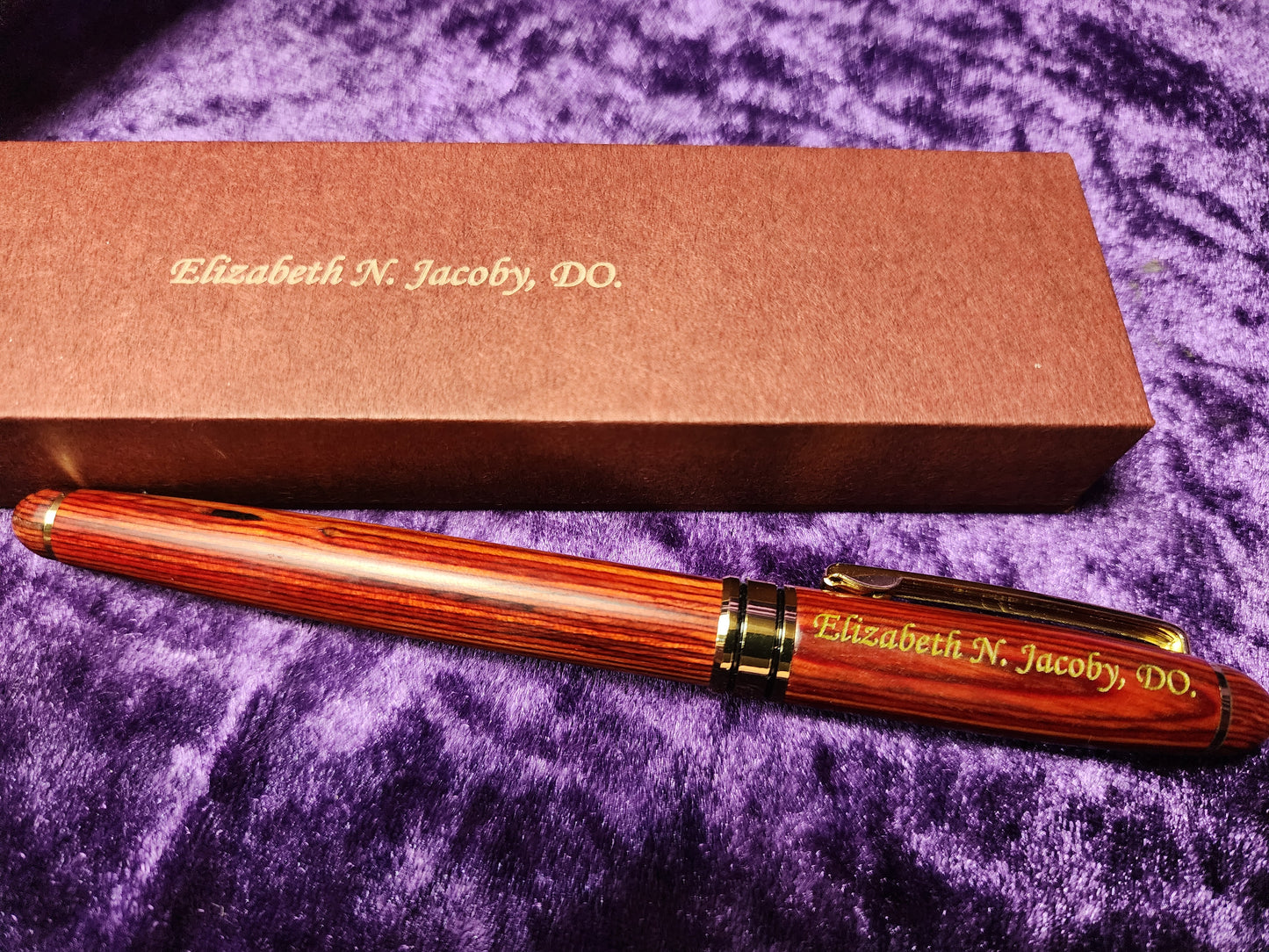 Personalized Rosewood Pen