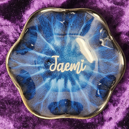 Personalized Ceramic Jewelry Dish