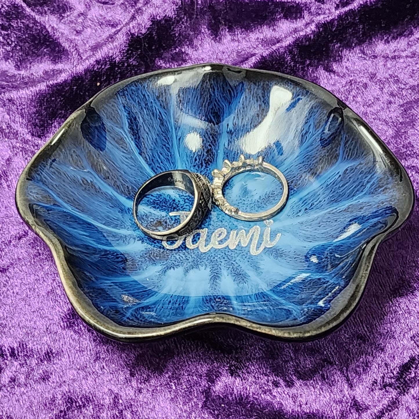 Personalized Ceramic Jewelry Dish