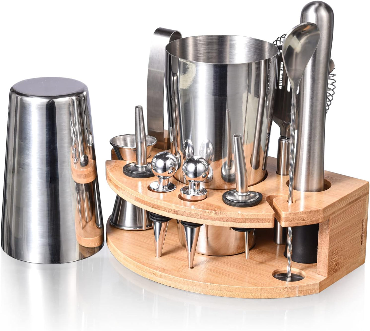 Personalized 12-piece Bartender Kit with Stand