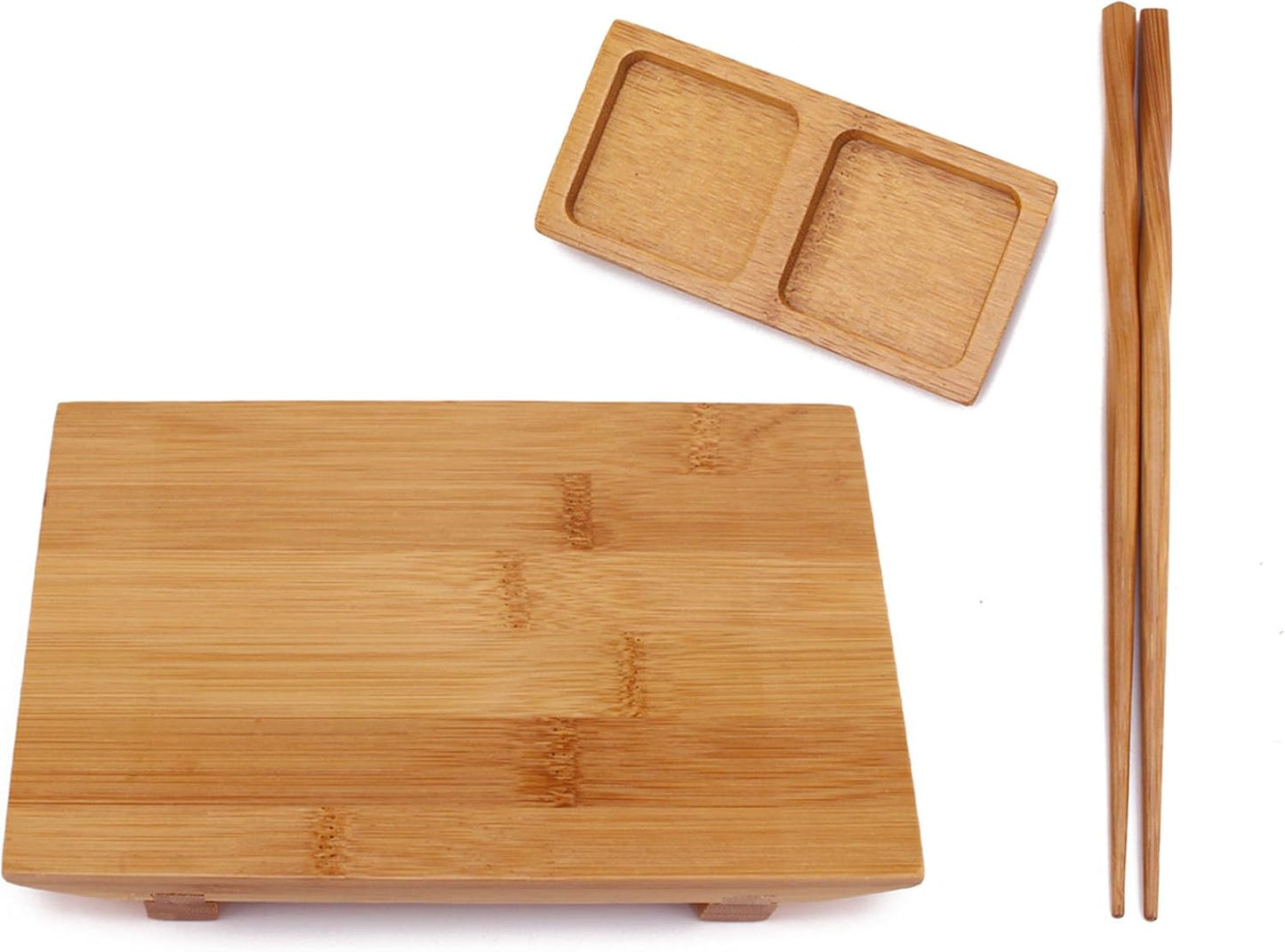 Personalized Bamboo Sushi Board Set