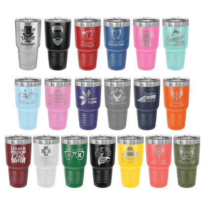 Custom Engraved Insulated Polar Camel Tumbler, 30 ounce