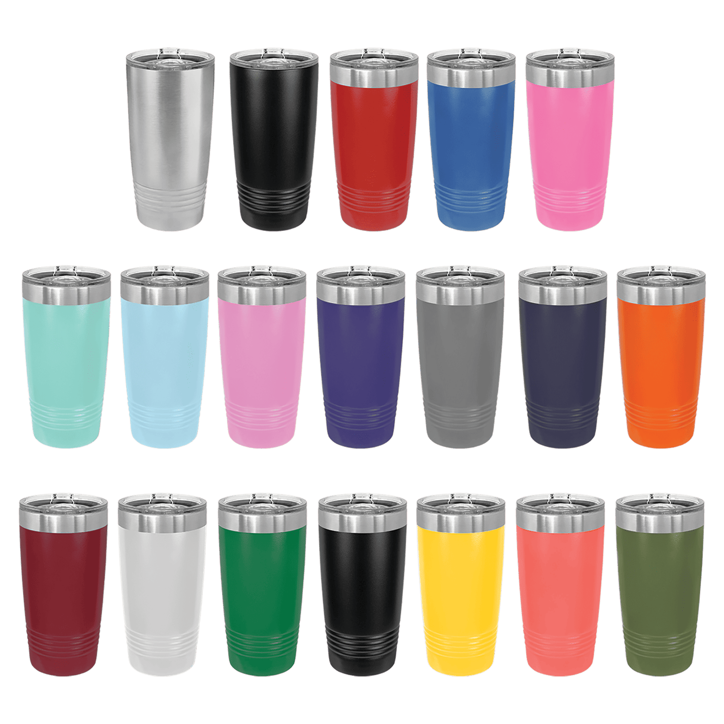 Custom Engraved Insulated Polar Camel Tumbler, 20 ounce