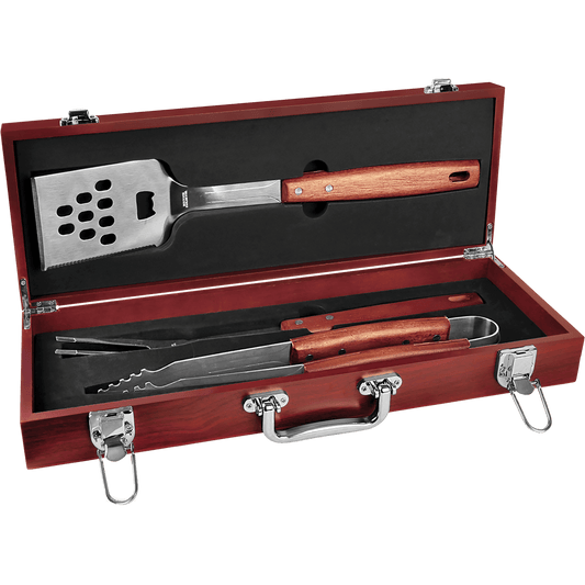 Personalized BBQ Tool Gift Set