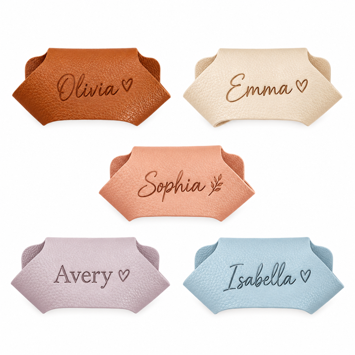 Set de regalo de matraz de cuero sintético personalizado