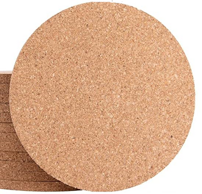 Cork Coaster Set