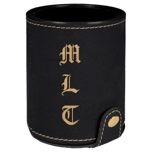 Leatherette Dice Cup with 5 Dice