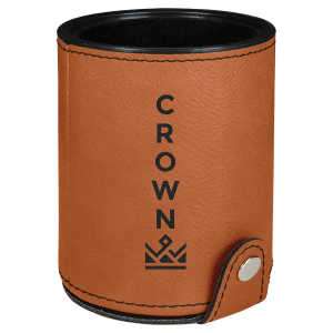 Leatherette Dice Cup with 5 Dice