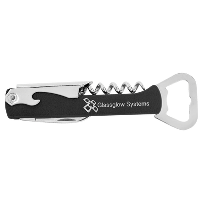 Personalized Leatherette Wine Bottle Opener