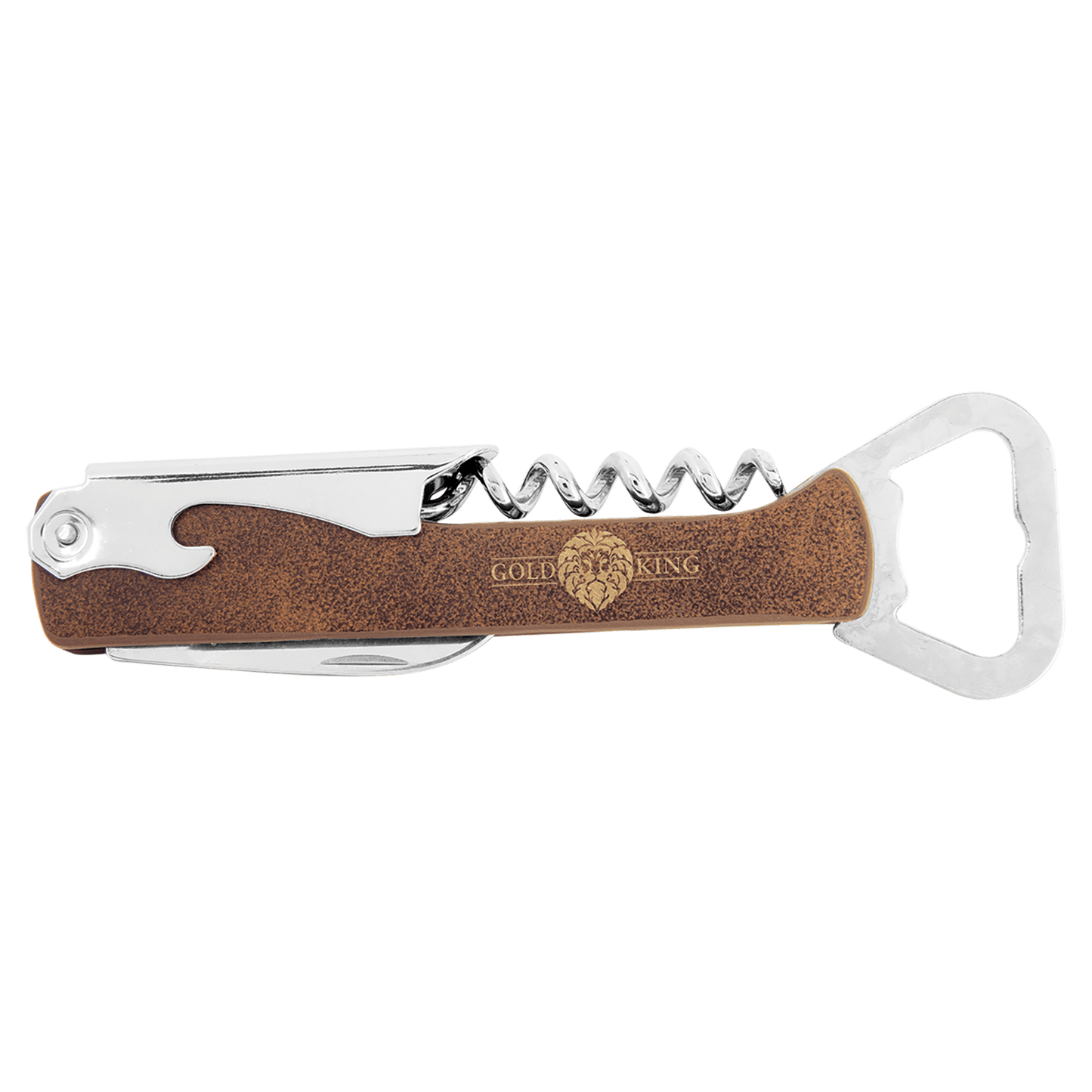 Personalized Leatherette Wine Bottle Opener