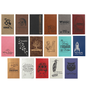 Personalisiertes Kunstleder-Flachmann-Geschenkset