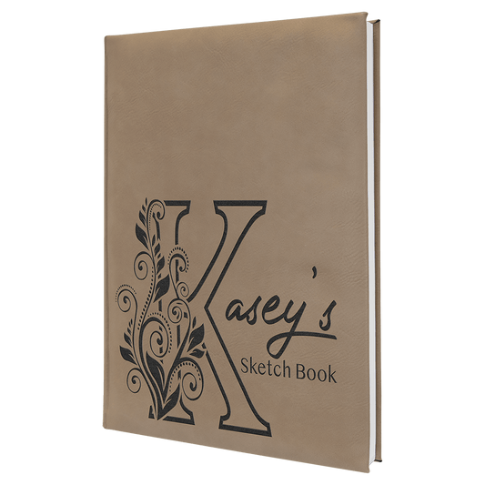 Personalisiertes Kunstleder-Flachmann-Geschenkset