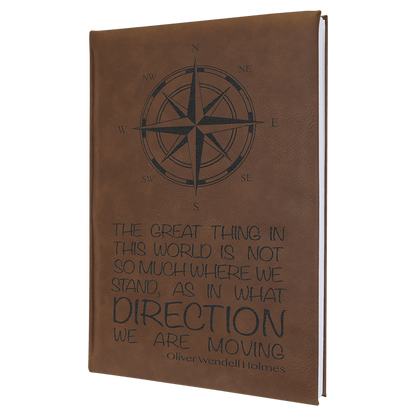 Personalisiertes Kunstleder-Flachmann-Geschenkset