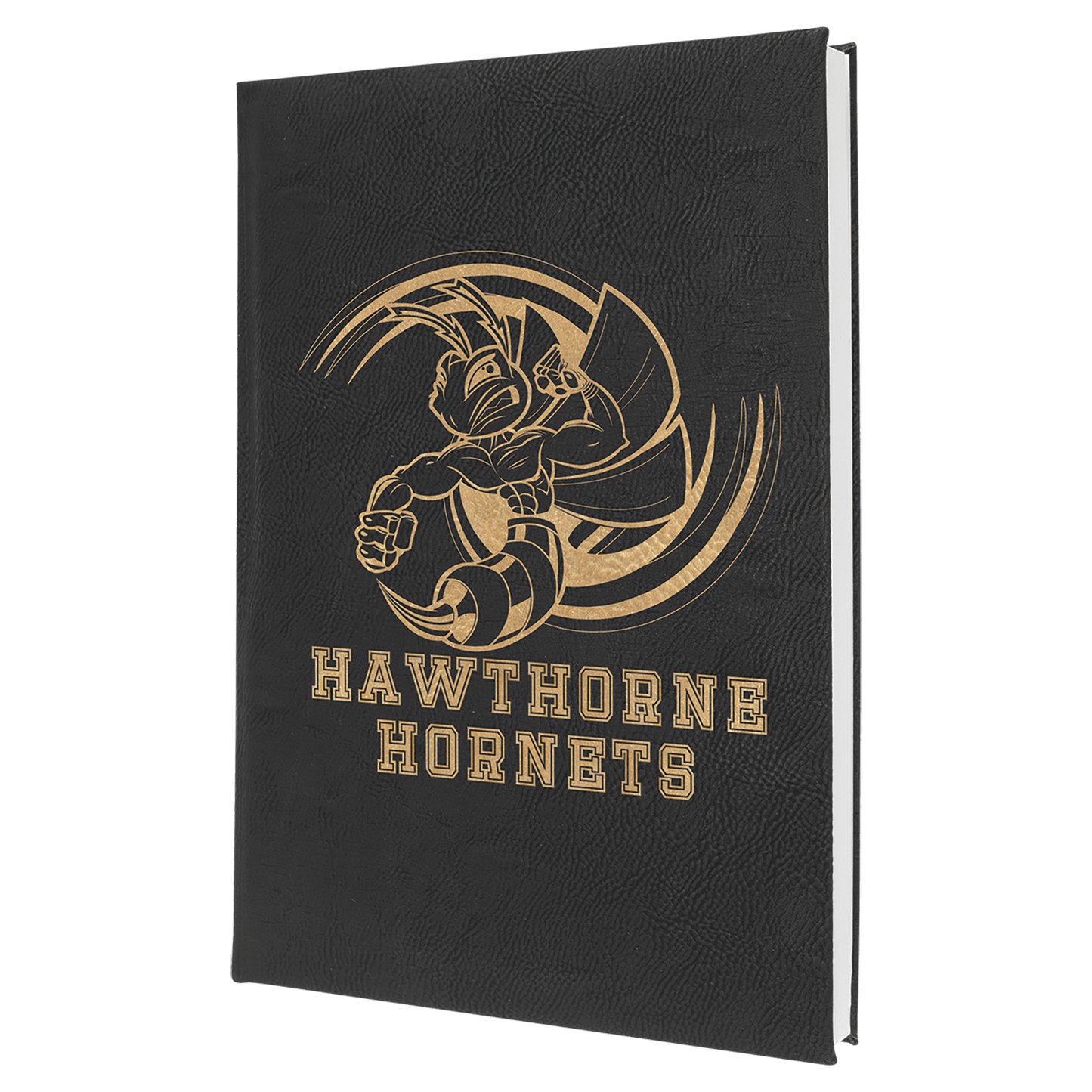 Personalisiertes Kunstleder-Flachmann-Geschenkset