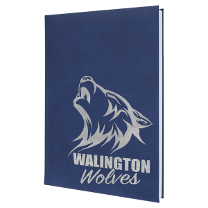 Personalisiertes Kunstleder-Flachmann-Geschenkset