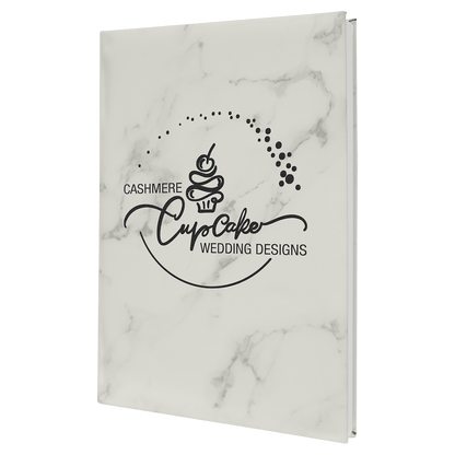 Personalisiertes Kunstleder-Flachmann-Geschenkset