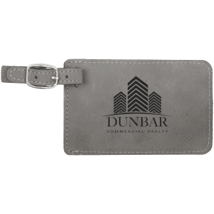 Laserable Leatherette Luggage Tag