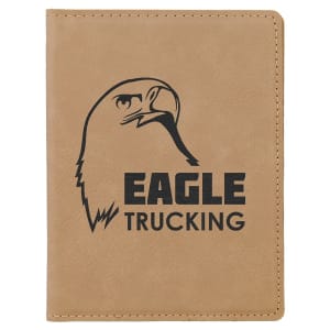 Personalized Leatherette Passport Holder