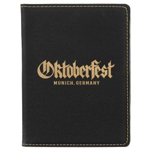 Personalized Leatherette Passport Holder
