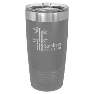 Vaso de camello polar aislado grabado personalizado, 20 onzas