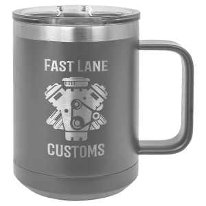 Custom Engraved Insulated Polar Camel Insulated Mug, 15 ounce