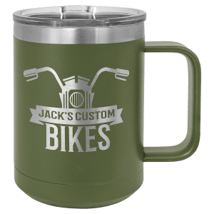 Custom Engraved Insulated Polar Camel Insulated Mug, 15 ounce