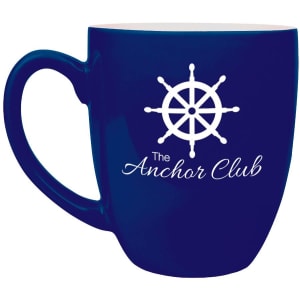 16 oz. Customizable Ceramic Bistro LazerMug