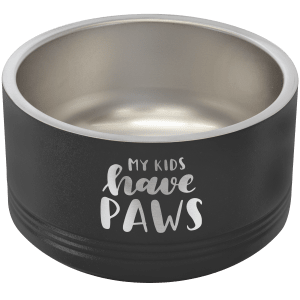 Custom Engraved Insulated Polar Camel Pet Bowls