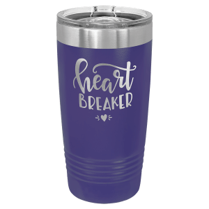 Vaso de camello polar aislado grabado personalizado, 20 onzas