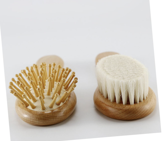 Personalized Baby Hairbrush Set