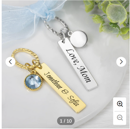 Something Blue Bouquet Charm