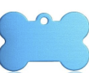 Customized Aluminum ID Tag, Bone-shape