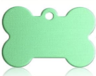 Customized Aluminum ID Tag, Bone-shape